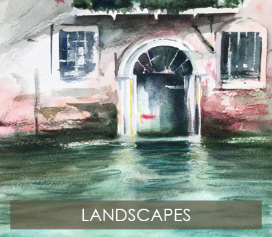 Landscape Watercolor Paintings